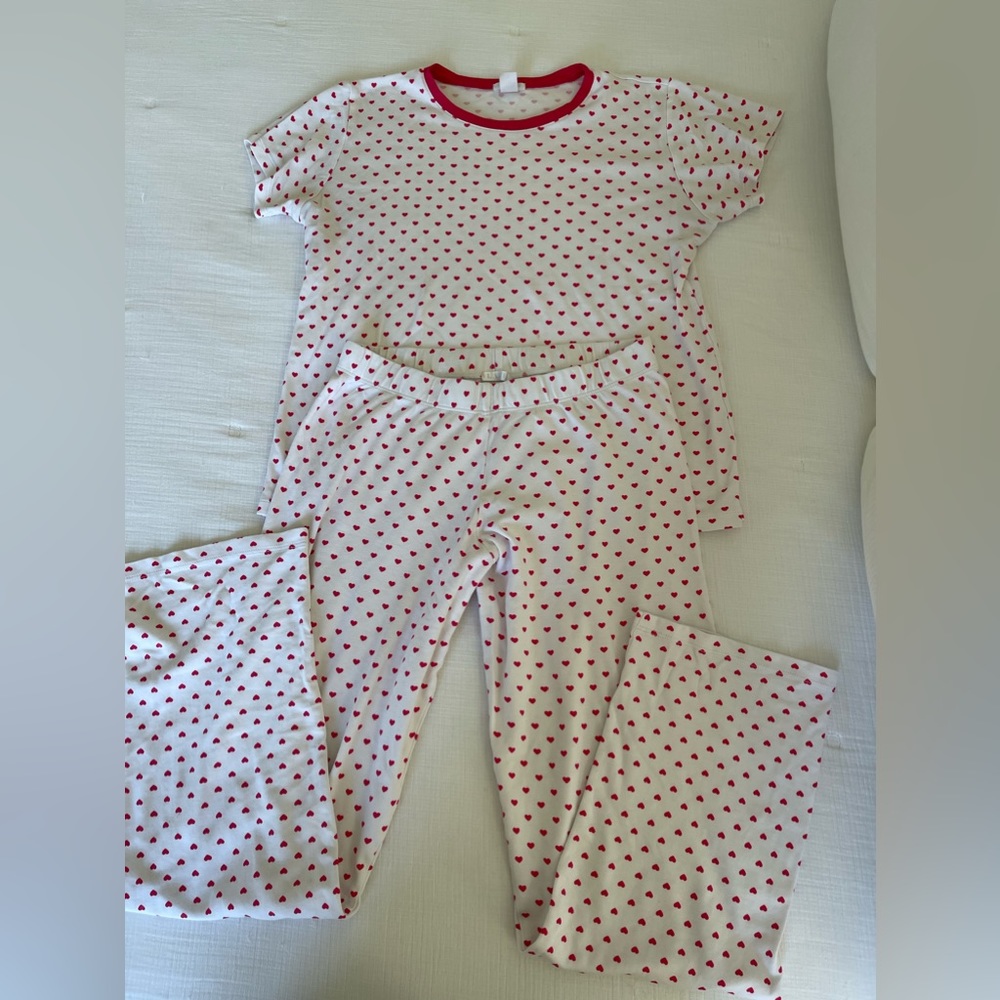 LAKE heart pajamas, size XS